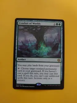 Conduit of Worlds. Artifact Phyrexia all will be one. Magic the Gathering Card. - Image 2