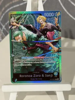 Roronoa Zoro & Sanji ST12-001 Leader One Piece TCG English - Image 1