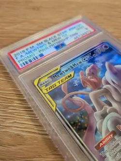 Mewtwo & Mew GX SM191 PSA 9 Black Star Promo Pokemon Card - Image 5