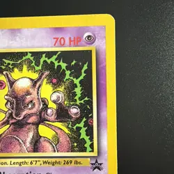 Mewtwo Black Star Promo 14 WOTC 1999-2000 Pokemon TCG Card Vintage Rare LP - Image 5