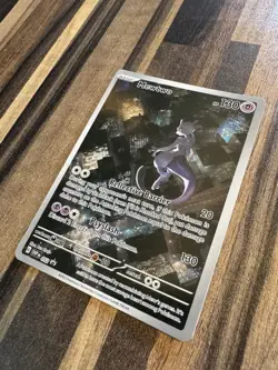Mewtwo SVP052 Scarlet & Violet 151 Illustration Rare Promo Pokemon Card - Image 2