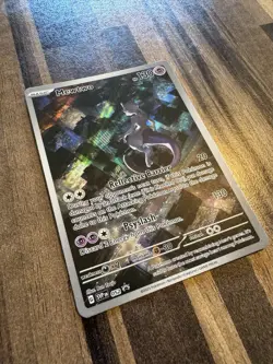 Mewtwo SVP052 Scarlet & Violet 151 Illustration Rare Promo Pokemon Card - Image 3