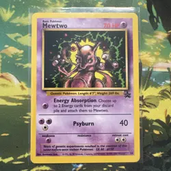 Pokemon TCG Mewtwo #14 Wizards of the Coast Black Star Promo Card - Image 1