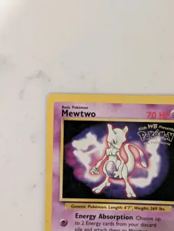 Pokemon TCG Mewtwo 3 Black Star Promo Card First Movie Edition WOTC - Image 4