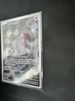 Pokemon Mewtwo TCG 151 SVP052 Black Star Promo Card English - Image 3