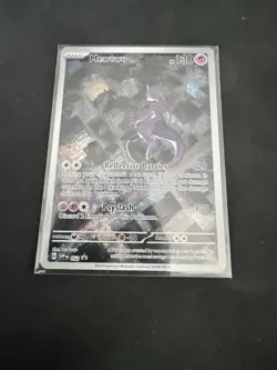 Pokemon Mewtwo TCG 151 SVP052 Black Star Promo Card English - Image 4