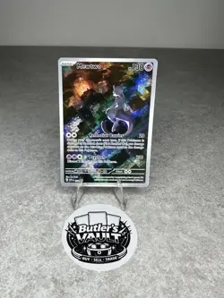 Pokemon Mewtwo TCG Black Star Promo Card SVP052 151 UPC - Image 1