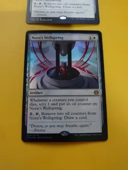 Norn's Wellspring x2 1 is foil artifact Phyrexia : all will be one. MTG 2 Card. - Image 2