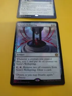 Norn's Wellspring x2 1 is foil artifact Phyrexia : all will be one. MTG 2 Card. - Image 3