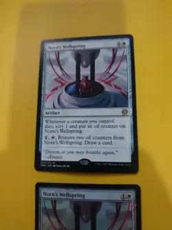 Norn's Wellspring x2 1 is foil artifact Phyrexia : all will be one. MTG 2 Card. - Image 4
