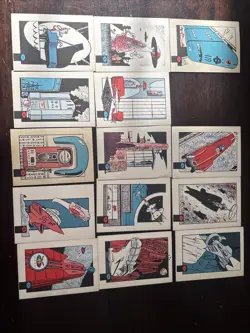 Vision of The Future From Rian Hughes 14 Cards Out of 16 Cards Please See Photos - Image 1