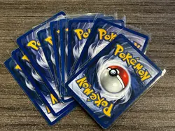 Pokemon Card Lot (9) - Pokemon Base Set 2 Pokemon TCG Card Lot Vintage MP - Image 2