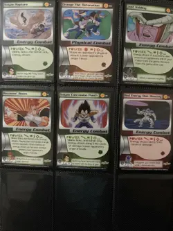 Dragon Ball Z Score Card Lot Frieza Saga Vintage DBZ Trading Cards Light Play - Image 2