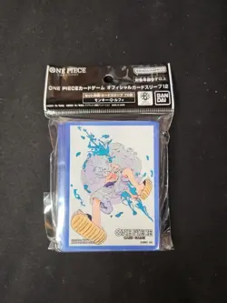 One Piece Official Card Sleeve Luffy Gear 5 Nika 70 Sleeves Japanese - Image 1