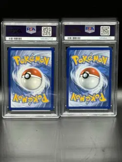 2021 POKEMON CELEBRATIONS #005 FULL ART/PIKACHU PSA 8 NM -MT X 2 - Image 2