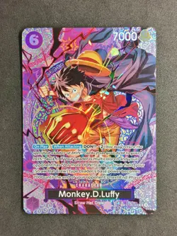 ONE PIECE OP-15 Adventure on KAMI's Island ST26-005 SP Monkey D. Luffy ENGLISH - Image 1