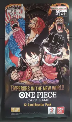 One Piece OP-09 Emperors in the New World One Piece Sleeved Booster Pack English - Image 1