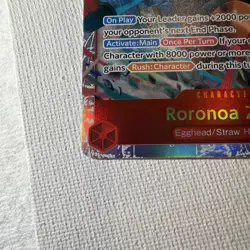 One Piece Roronoa Zoro SR Adventure On Kami's Island Eb-04 Op-15 - Image 3