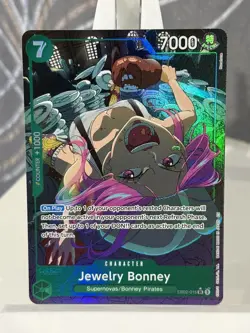 Jewelry Bonney EB02-015 SR Alt Art Anime 25th Collection One Piece TCG English - Image 1
