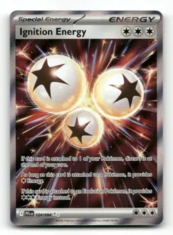 Ignition Energy 124/094 - Phantasmal Flames - Pokemon Card NM/M - Image 1