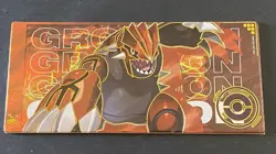 NON TCG Pokemon Elf Eif Origin Collection 3.0 Groudon Ticket Stub Long Card - Image 1