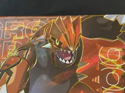 NON TCG Pokemon Elf Eif Origin Collection 3.0 Groudon Ticket Stub Long Card - Image 4