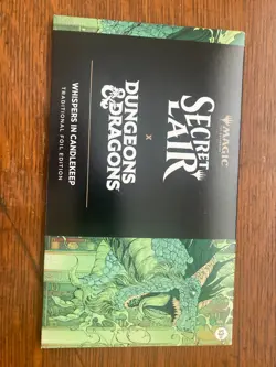 Secret Lair Dungeons & Dragons: Whispers in Candlekeep FOIL - Sealed - MTG - Image 1