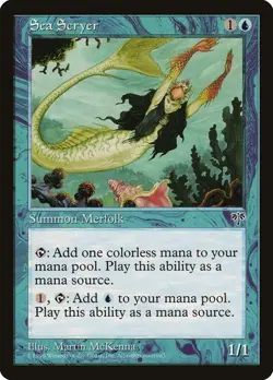 MTG - Sea Scryer - Mirage - Magic the Gathering - Image 1