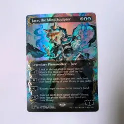 Jace, the Mind Sculptor (Borderless) (Raised Foil) Commander: Bloomburrow Foil - Image 3