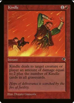 X 1 Kindle NM-M Tempest MTG Magic The Gathering - Image 1