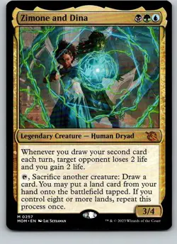 Zimone and Dina – MOM – – 257 – MTG - Image 1