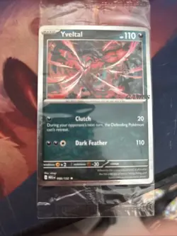 Pokemon EB Games Exclusive Promo Yvetal Holo SEALED - Image 1