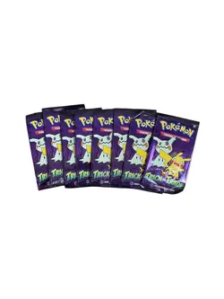 Pokemon Trick Or Trade BOOster Halloween 2023 Card Pack 8 Factory Sealed Packs - Image 1