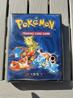 Wizards of the Coast 1990s Pokemon TCG Binder Only - Image 1