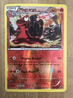 Magcargo - 21/146 - Rare - Reverse Holo XY Pokemon MP - Image 1