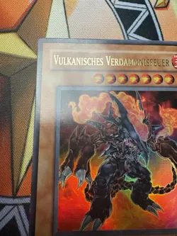 Yugioh! Vulkanisches Verdammnisfeuer Ultra Rare - FOTB-DE008 1. Auflage Deutsch - Image 2