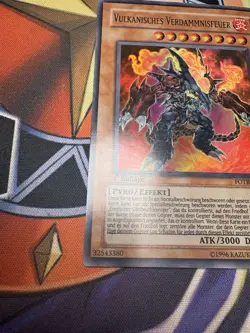 Yugioh! Vulkanisches Verdammnisfeuer Ultra Rare - FOTB-DE008 1. Auflage Deutsch - Image 3