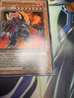 Yugioh! Vulkanisches Verdammnisfeuer Ultra Rare - FOTB-DE008 1. Auflage Deutsch - Image 4