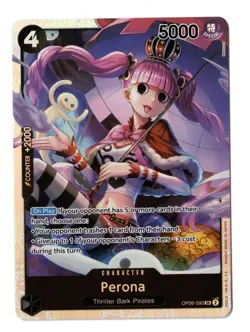 One Piece EN OP06-093 Perona SR NM-MT - Image 1