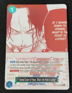 One Piece EN OP13-057 If I Bowed Down to Power R NM-MT - Image 1
