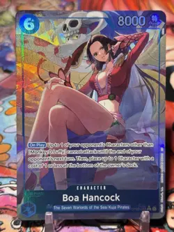 BOA HANCOCK - One Piece OP07-051 - PROMO Super Rare SR - Seven Warlords - Image 1
