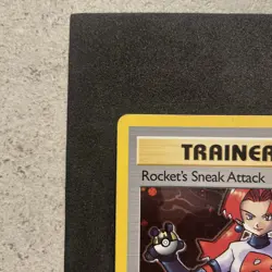 Rockets Sneak Attack 16/82 Pokemon Card TCG Rocket Set Unlimited Holo Rare - Image 3