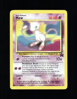 MEW WOTC BLACK STAR PROMO #8 - POKEMON TCG - Image 1