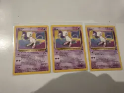 Pokemon TCG Mew Blackstar Promo Card No.8 2000 WOTC Vintage Mp/hp X3 - Image 1