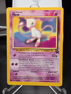 POKEMON TCG Mew 8 WOTC Promo Regular - HP - Image 1