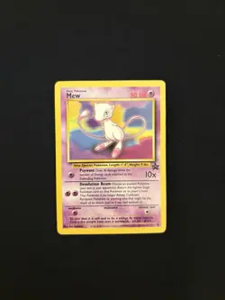 Pokemon TCG Mew Black Star Promo #8 Vintage 1999-2000 WOTC - Image 1