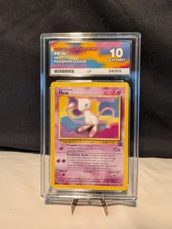 Vintage Mew Black Star Promo #8 WOTC Gem Mint 10 2001 Pokemon League TCG - Image 1