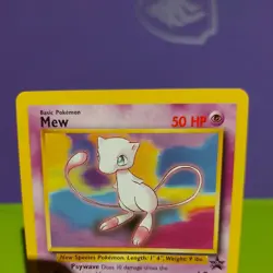 Pokemon TCG Mew Black Star Promo 8 Near Mint/Mint WOTC Vintage 2000 - Image 2