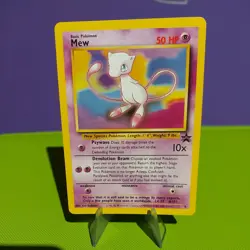 Pokemon TCG Mew Black Star Promo 8 Near Mint/Mint WOTC Vintage 2000 - Image 3