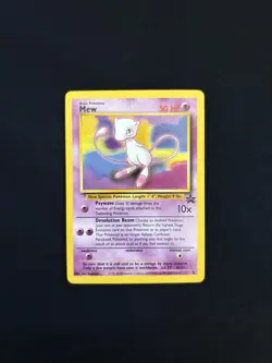 Pokemon TCG Mew Black Star Promo 8 Near Mint/Mint WOTC Vintage 2000 - Image 2